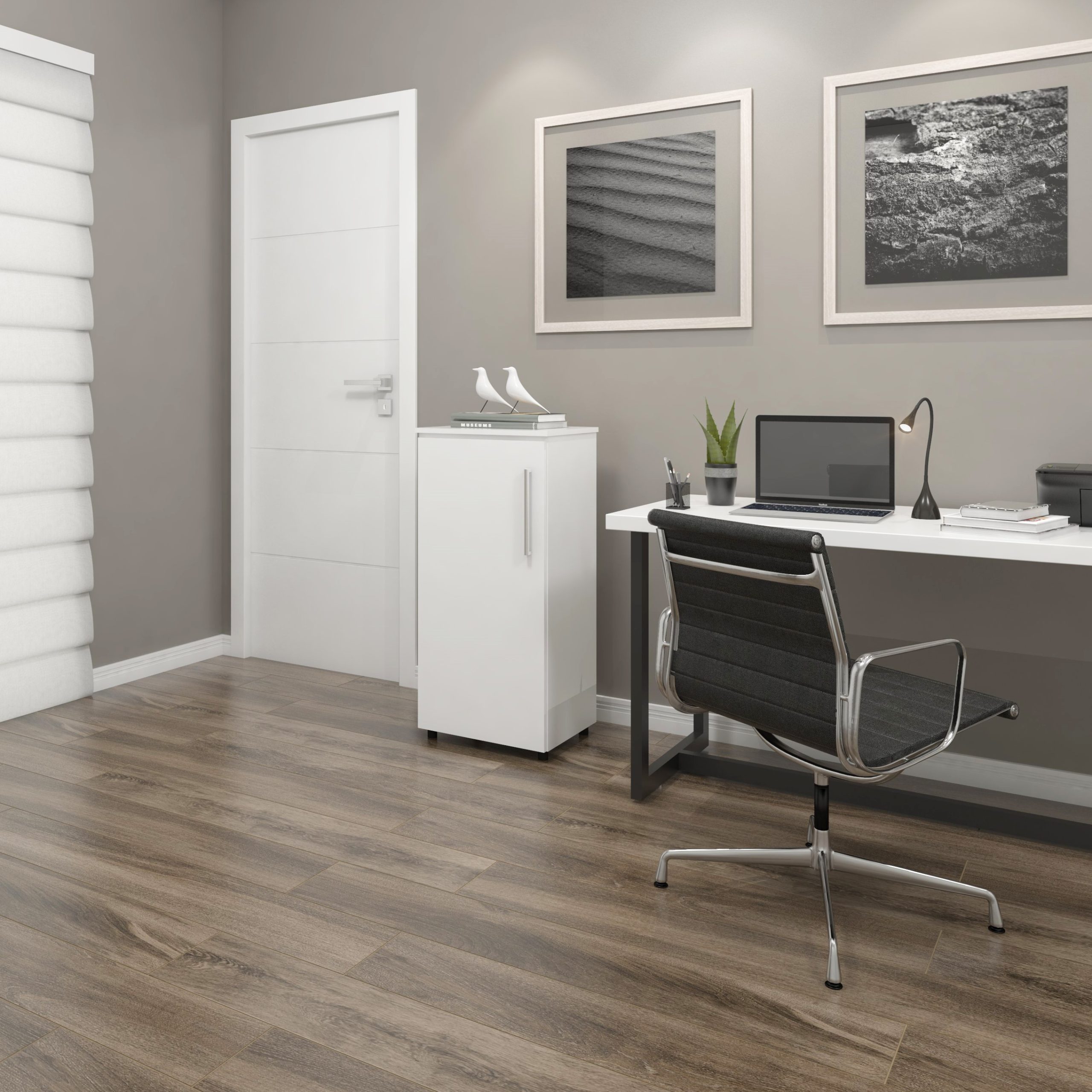 Armário SP 01 Branco Ambientado