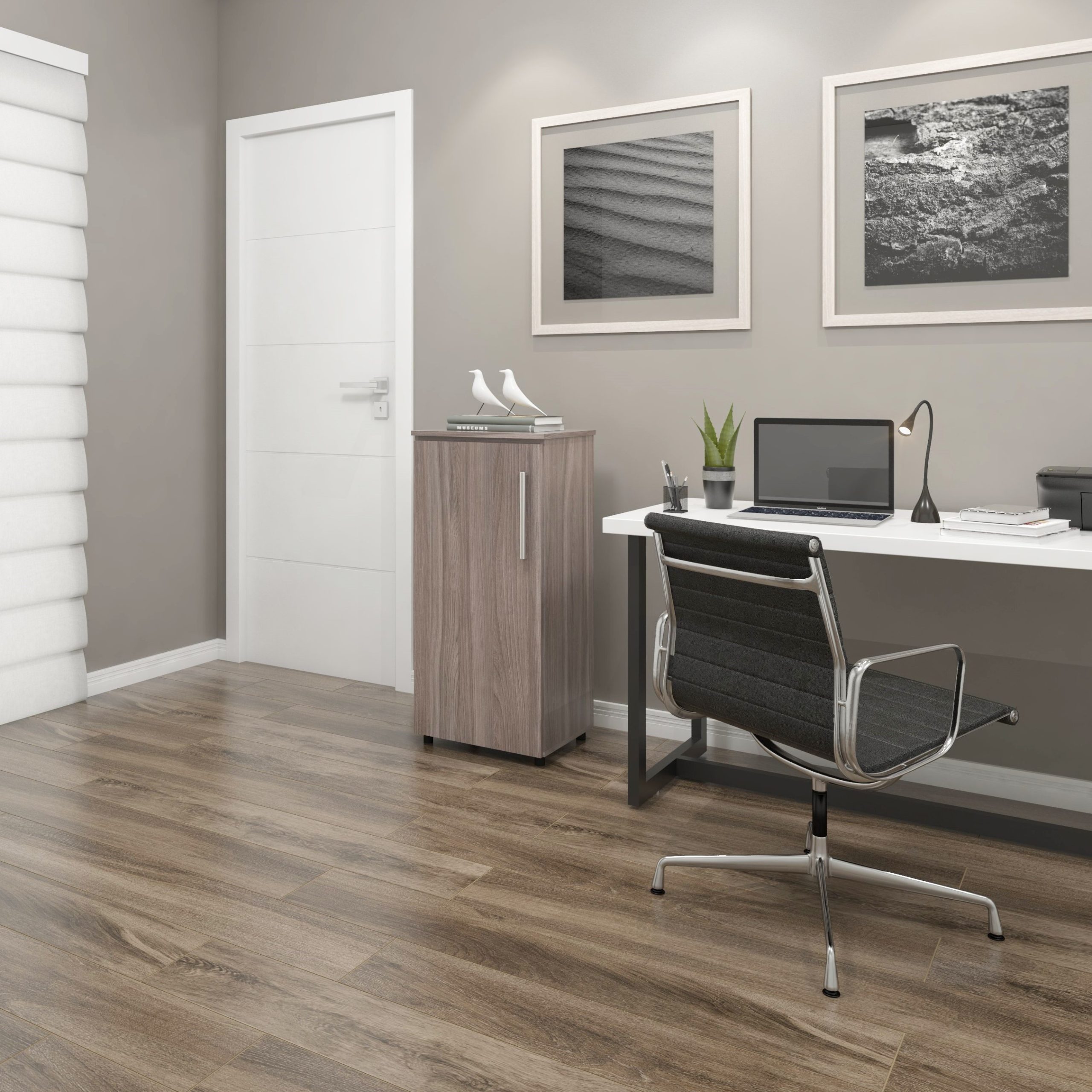 Armário SP 01 Smoked Ambientado