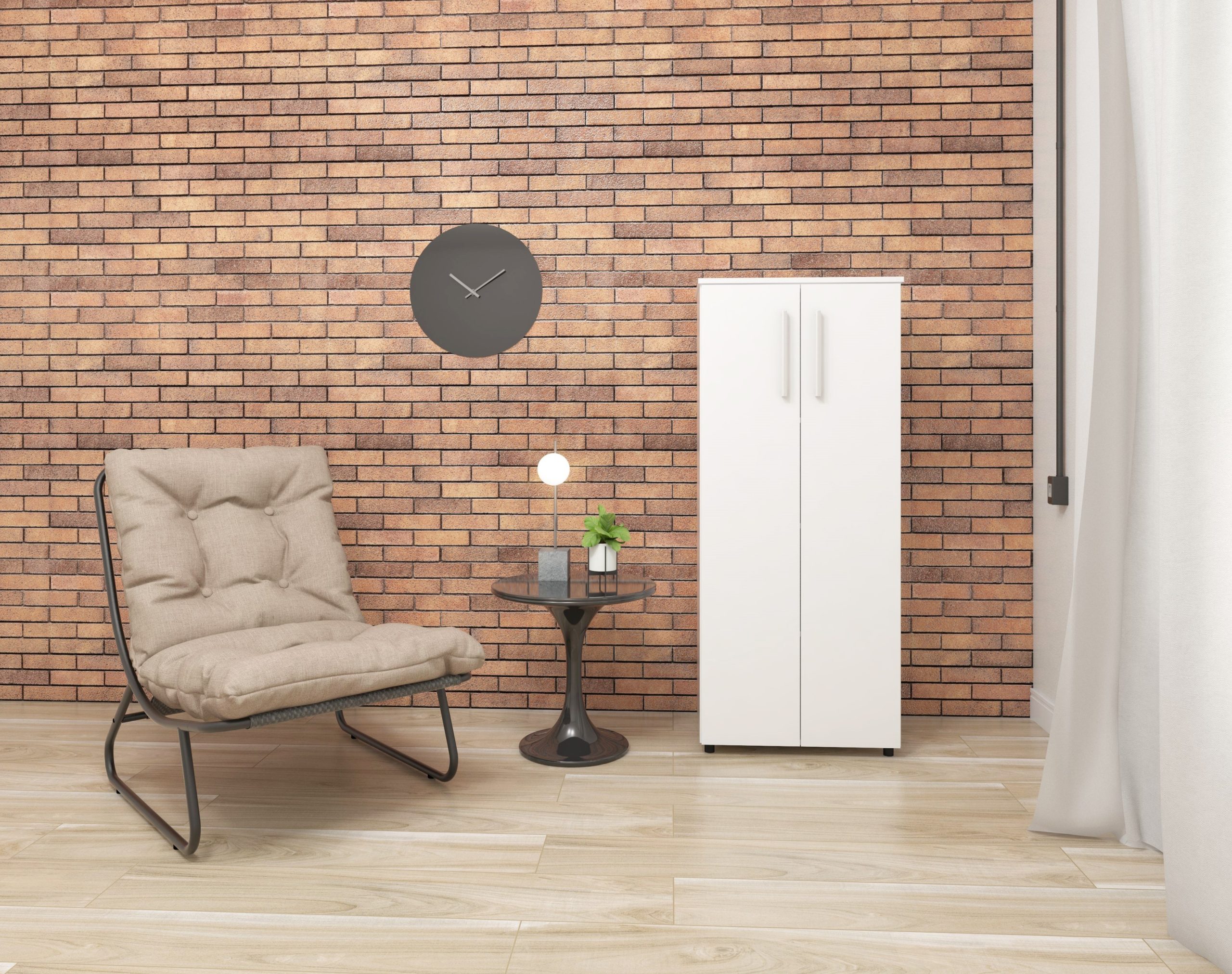 Armário SP 04 Branco Ambientado